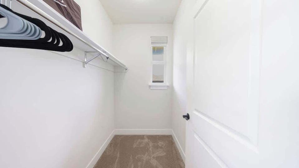 Large walk in closet