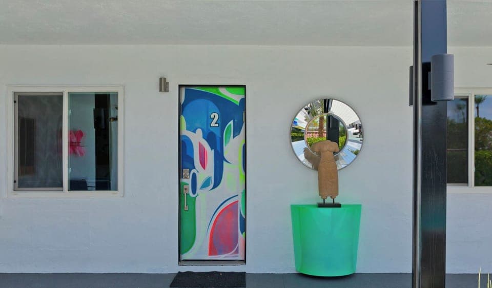 Front entrance to unit 2