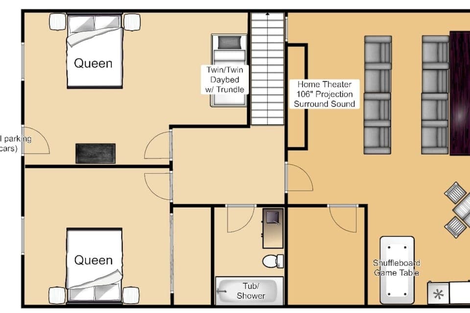 Lower Level floorplan