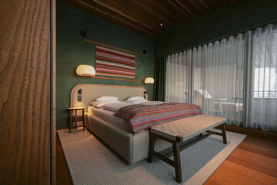 Superior Suite, Balcony, Mountain View | Hypo-allergenic bedding, in-room safe, free WiFi, bed sheets