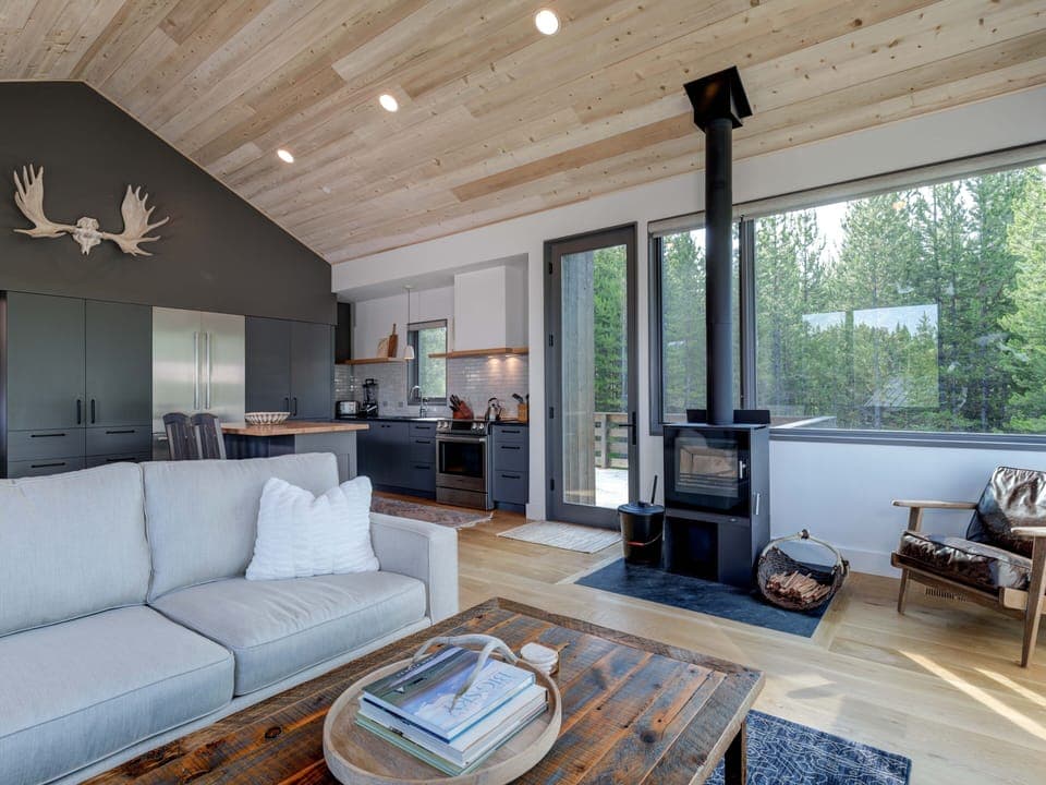 Lake Cabin 26, Living Room, 2