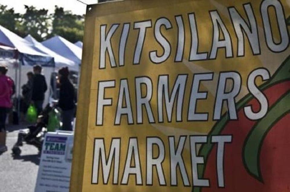 Kitsilano Farmers Market May - October at Connaught Park
