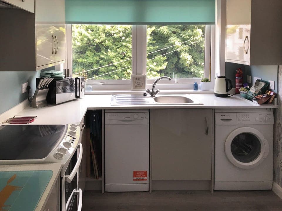 Kitchen | Finlaggan Apartment, Oban