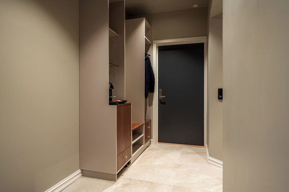 Basic Double Room | Living area | Flat-screen TV