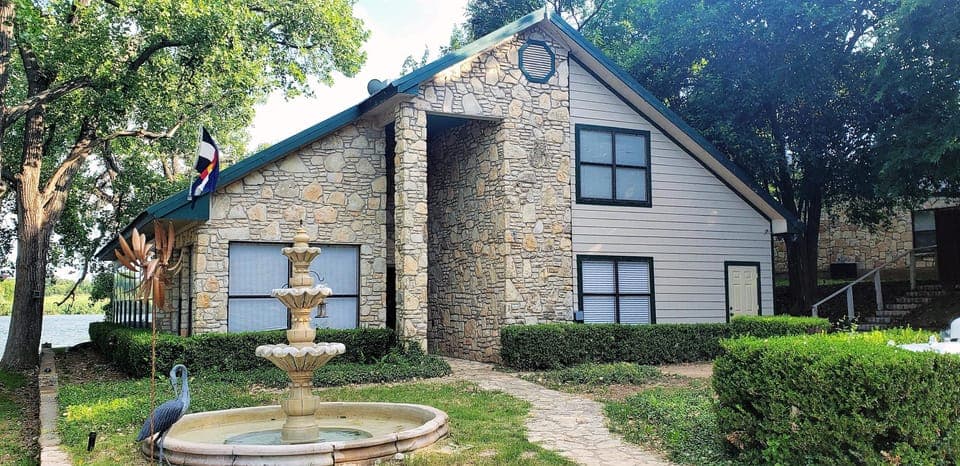 View of the house from outside