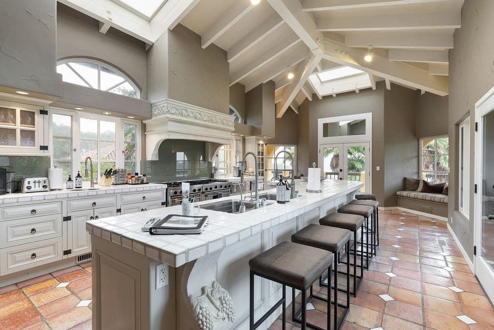 Large professional kitchen