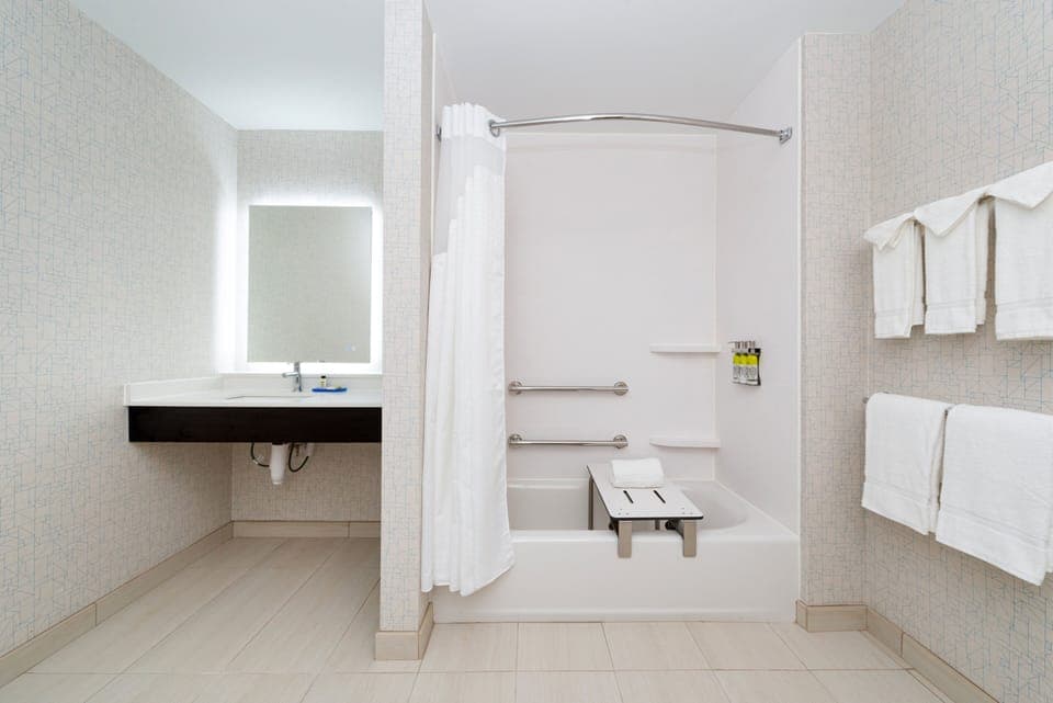 In-room safe, desk, blackout drapes, cribs/infant beds