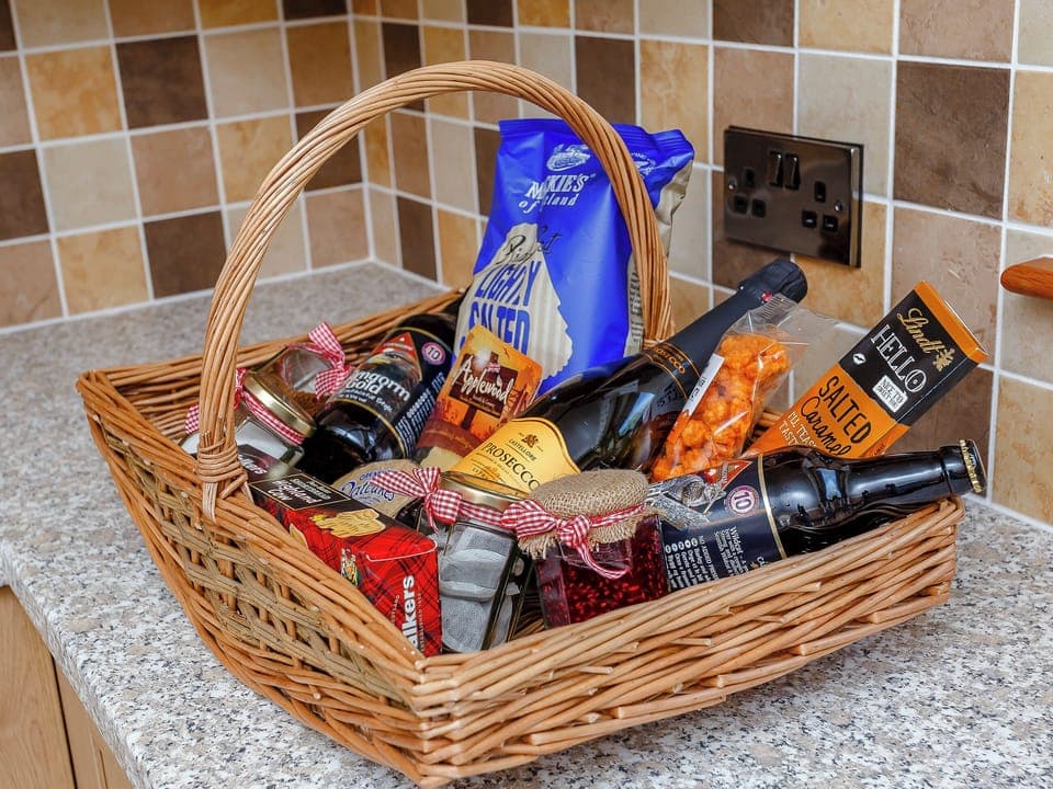 Generous welcome hamper | Sunnyside House, Carrbridge, near Aviemore