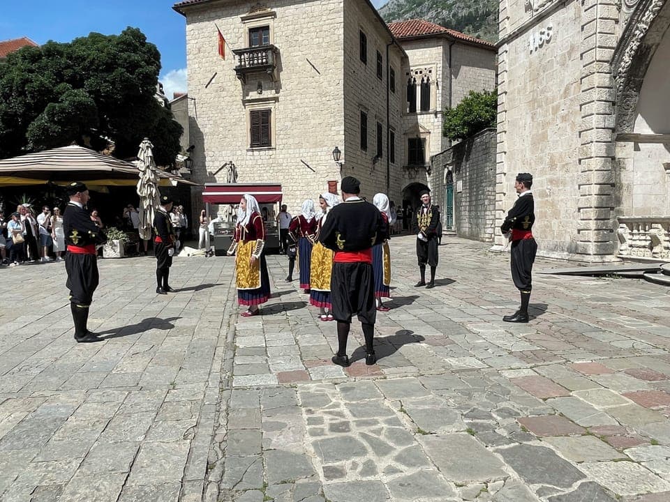 Traditional dancing - Kotor