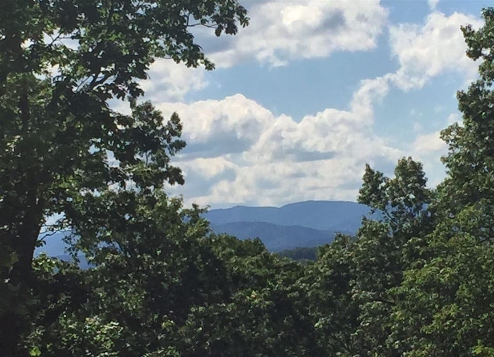 Mountain View from Deck