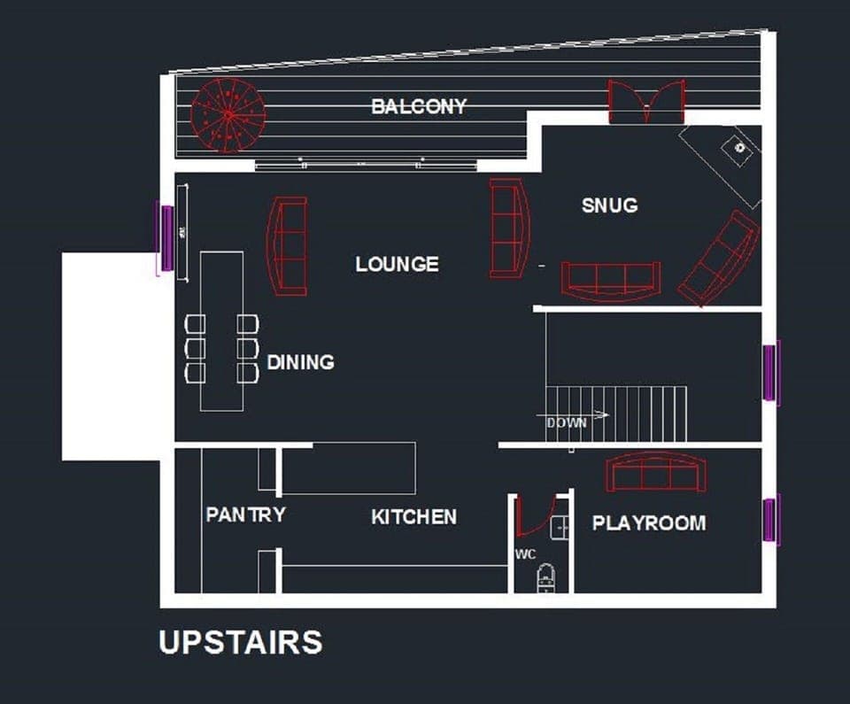 First floor plan