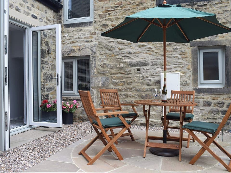 Outdoor seating area | Cooper Cottage, Addingham, near Skipton