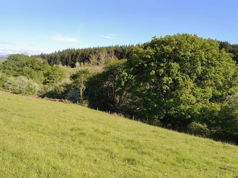 Delightful views over open countryside | The Old Cider Mill, Erwood, near Brecon