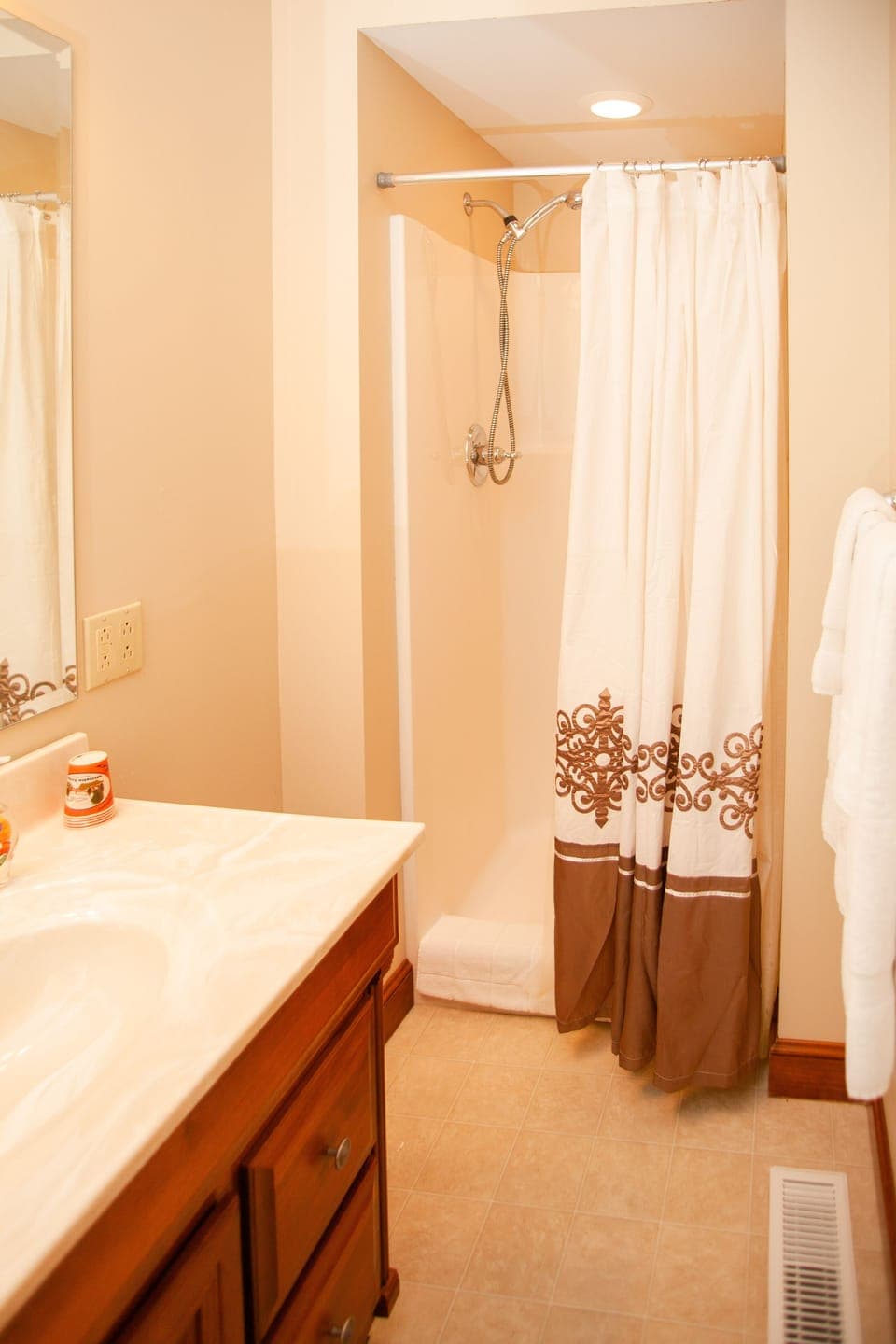 Stable #5 has it own private bathroom.