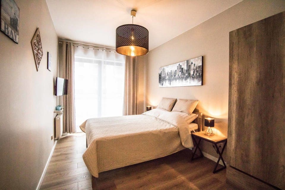 Individually decorated, individually furnished, blackout drapes