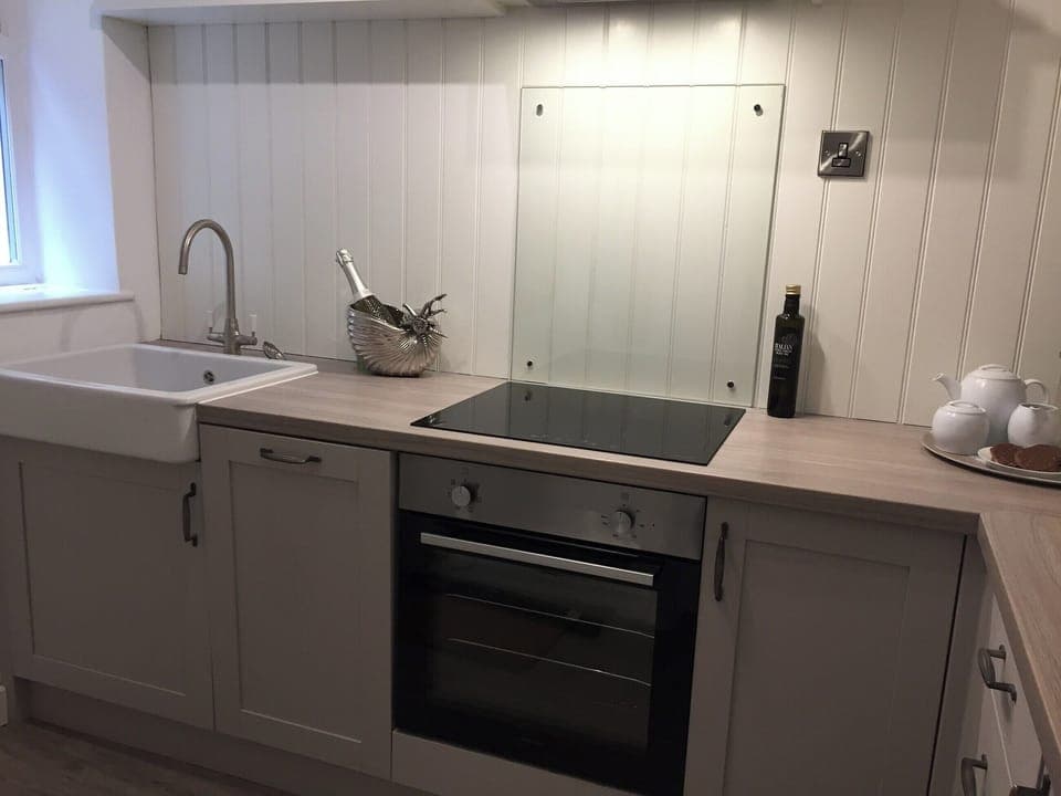 Modern galley style kitchen | Rockpool Cottage, Staithes near Whitby