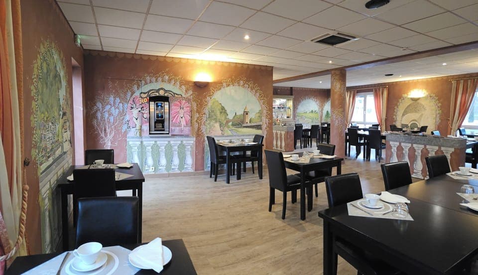 Daily buffet breakfast (EUR 14 per person)