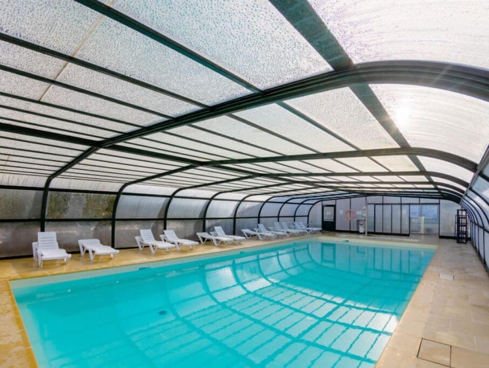 Fancy a swim? Take a dip in the indoor pool.