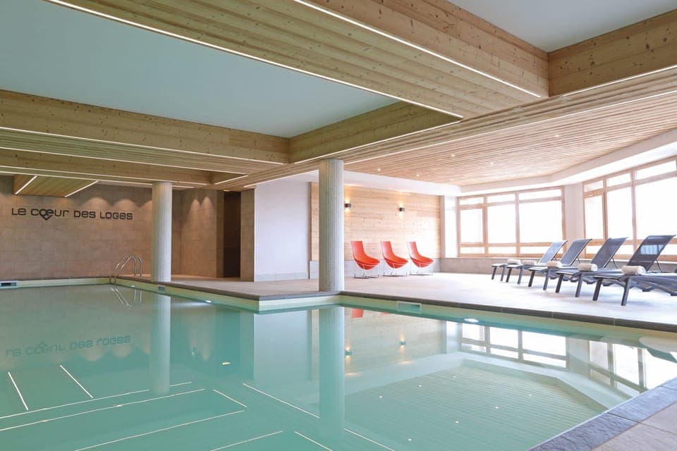 Enjoy the excellent on-site amenities including the beautiful indoor pool!