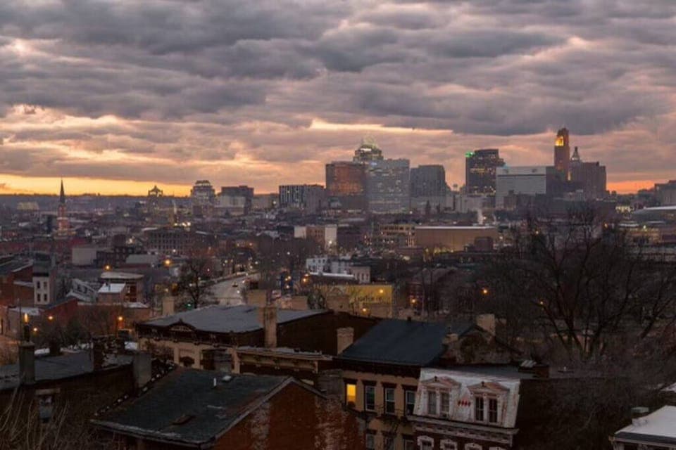Took this picture from the lower deck. Incredible view of Cincinnati!