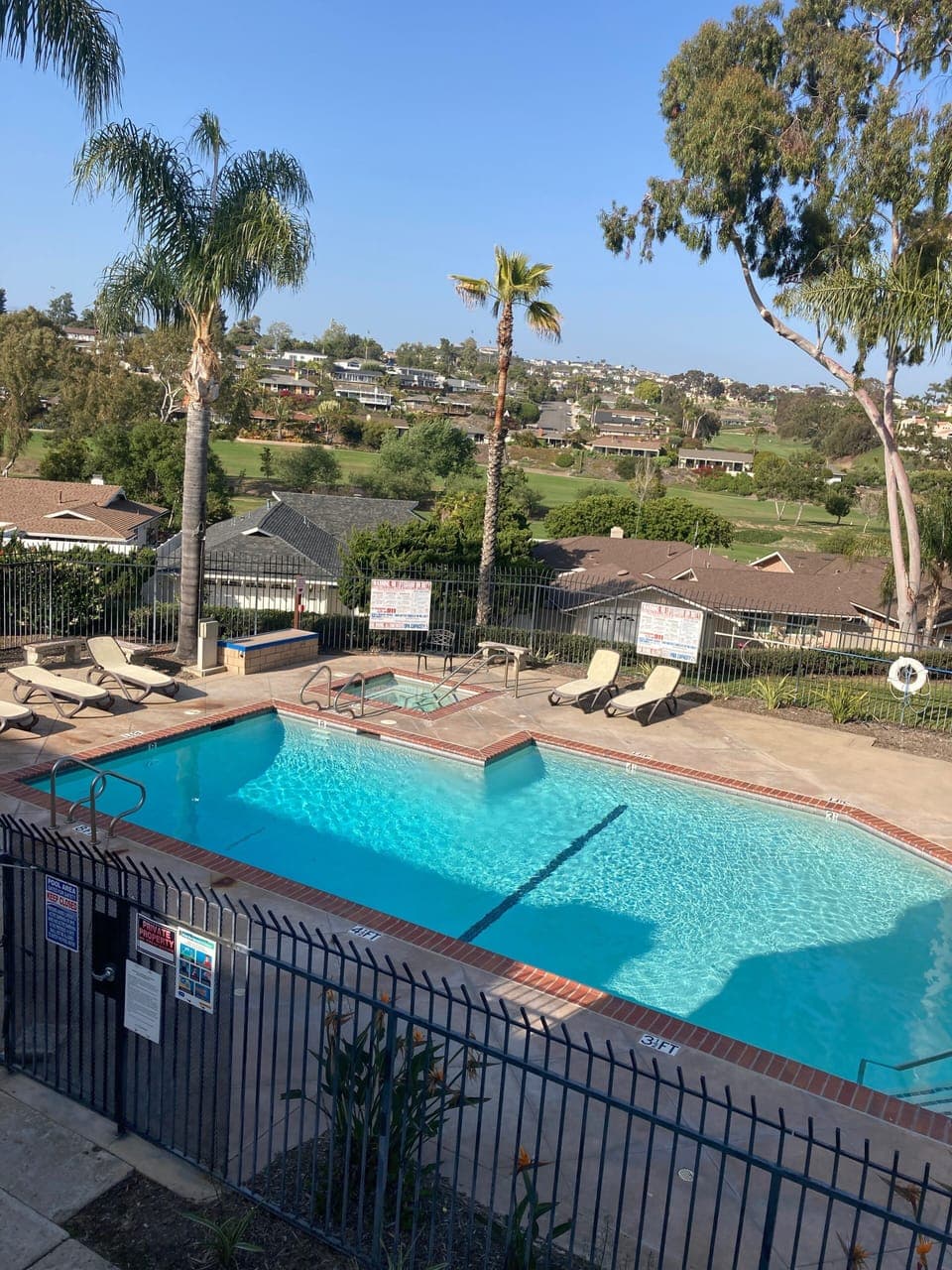 View off the living room 