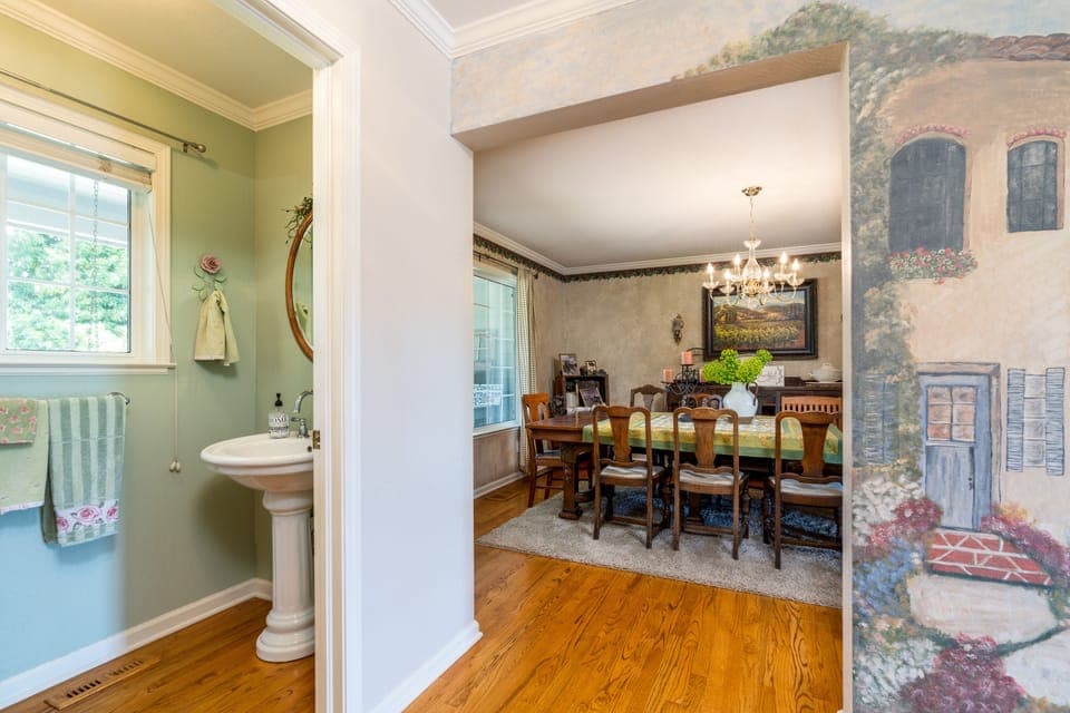 Dining Room/ half bath
