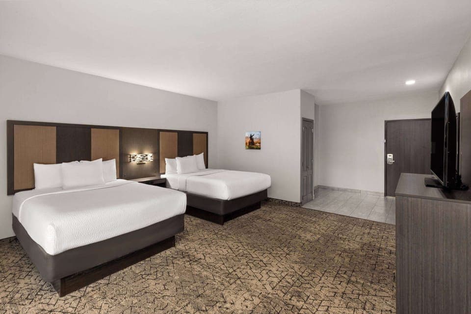 Room, 2 Double Beds, Non Smoking | Premium bedding, pillowtop beds, desk, blackout drapes