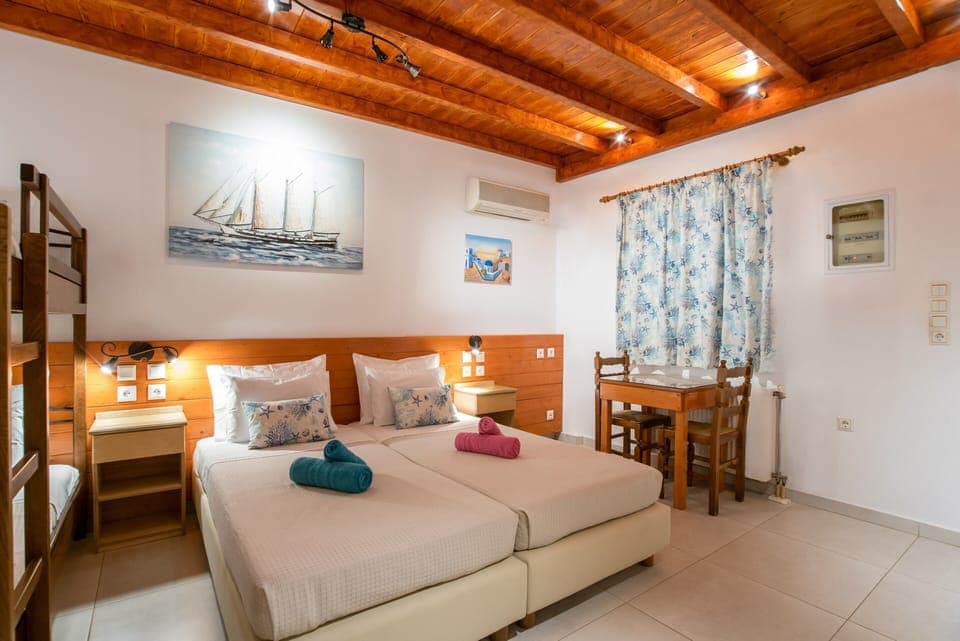 Your private large bedroom with a spacious veranda and beautiful view.