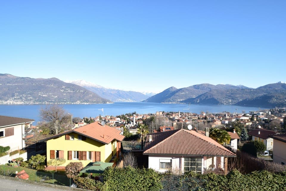Lovely view of the lake from the terrace.