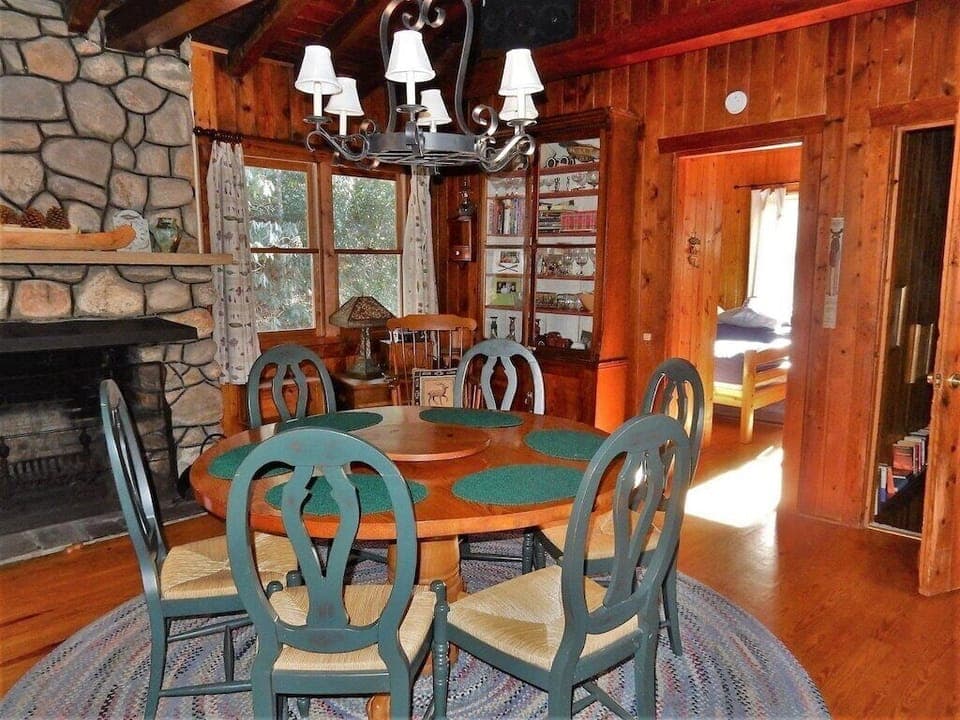 Dining table with seating for 6