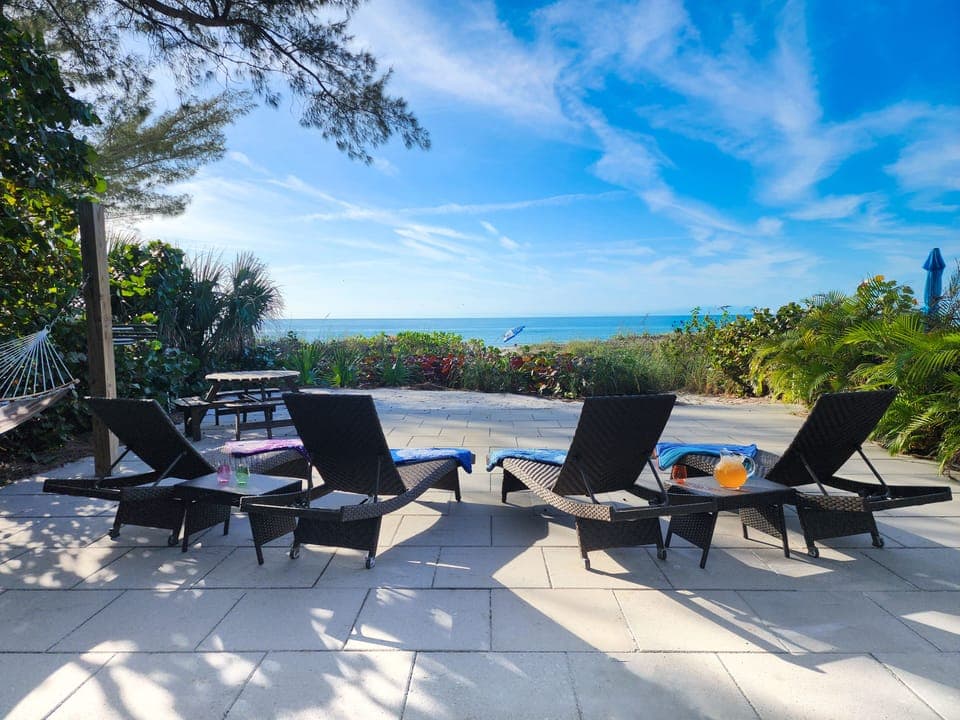 Backyard Ocean view
