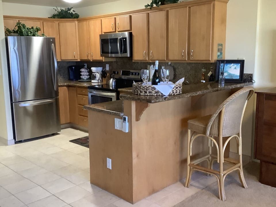 Fully equipped kitchen