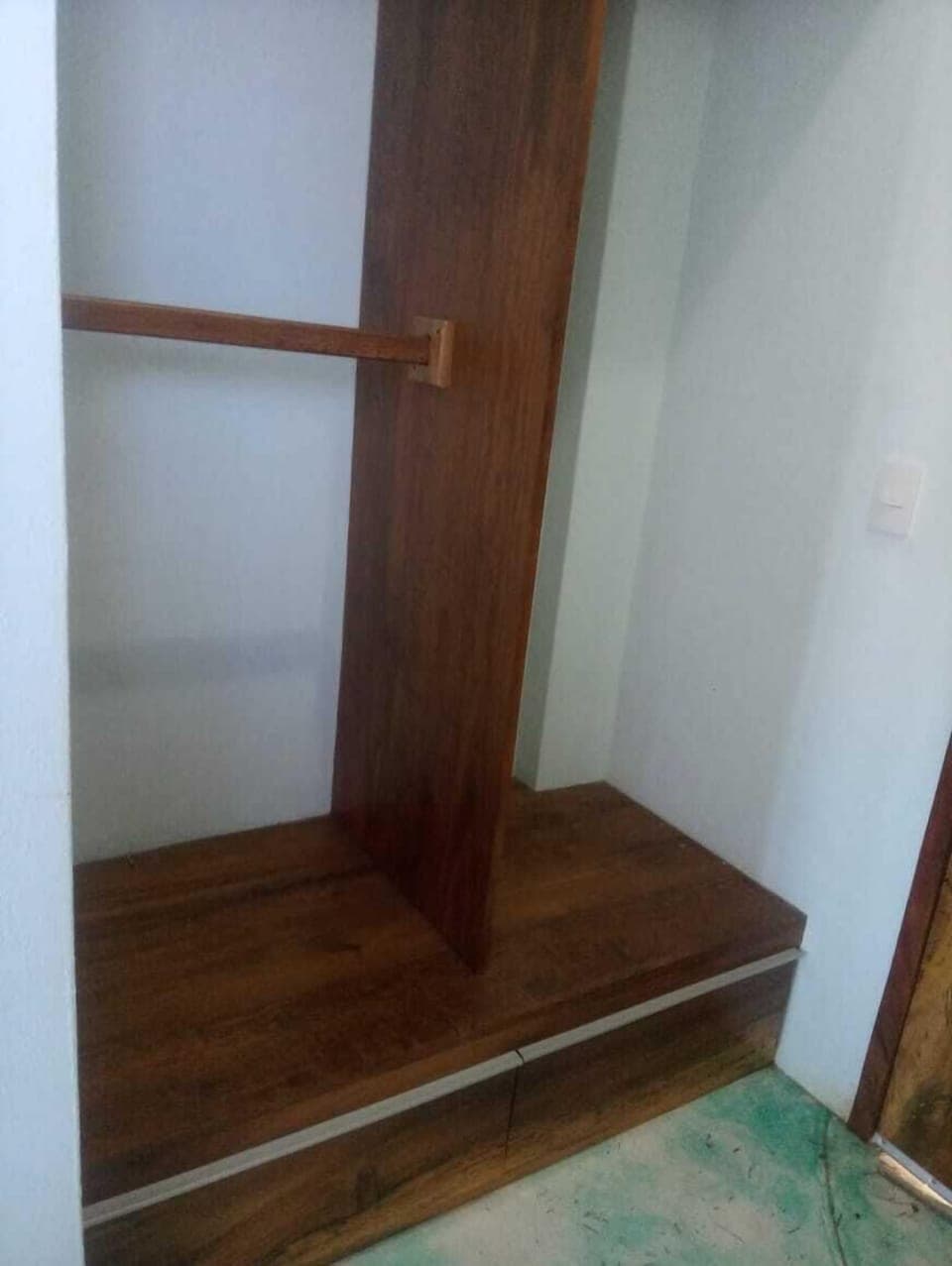 Bedroom 2 closet area