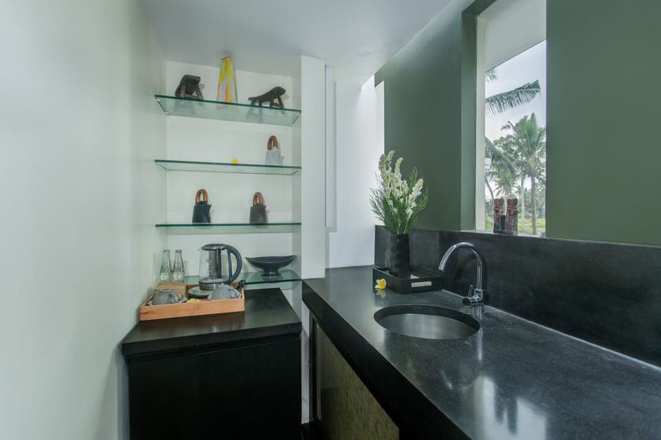 Two-Bedroom Villa | Private kitchen | Coffee/tea maker, electric kettle