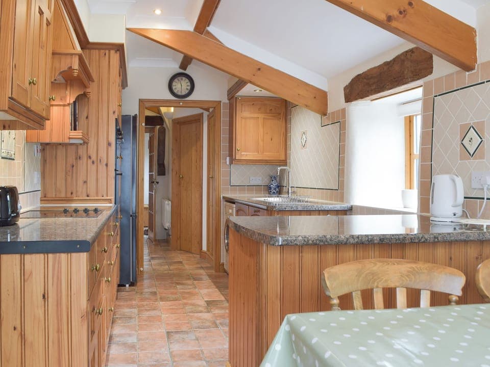 Lovely and bright kitchen with breakfast area | The Byre - Lyserry Barns, Bosherston, near Pembroke