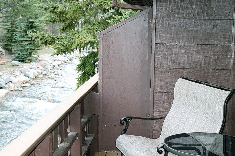 Looking Up-River From Your Back Deck.