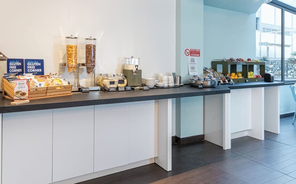 Daily buffet breakfast (EUR 11 per person)