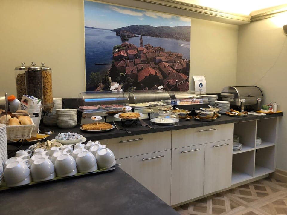Daily buffet breakfast (EUR 12 per person)