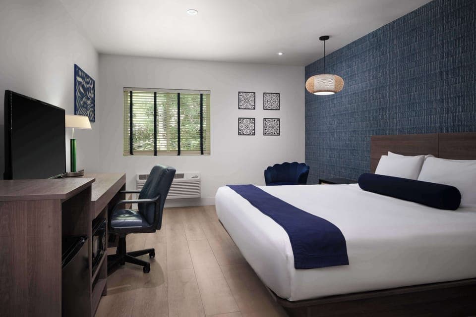 Standard Room, 1 King Bed, Non Smoking, Refrigerator & Microwave | Premium bedding, down comforters, desk, laptop workspace