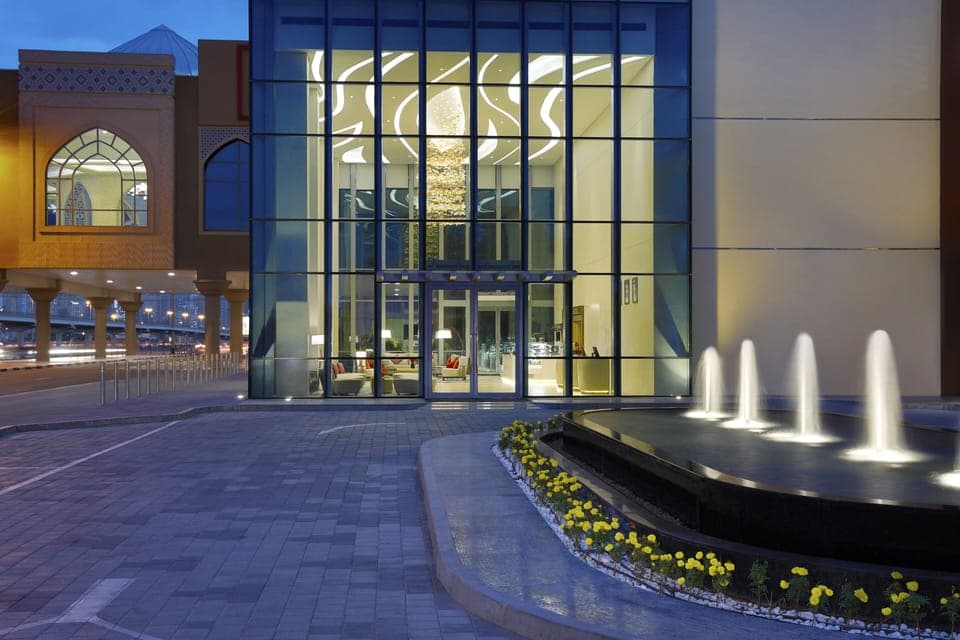 Front of property - evening/night