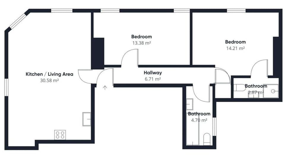 Artsbank Apartment, Saltburn-by-the-Sea - Stay North Yorkshire