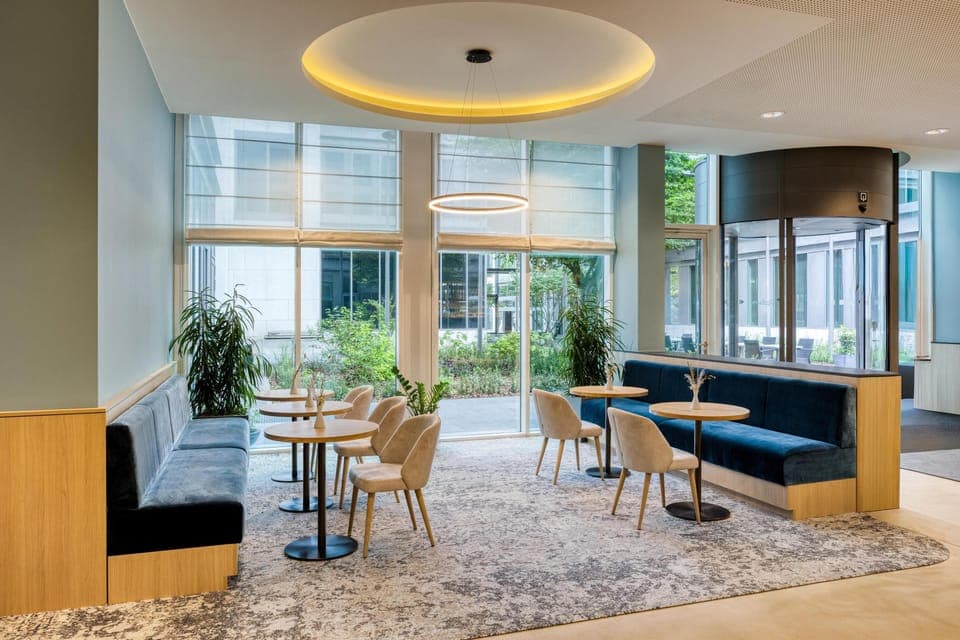 Garden views, open daily