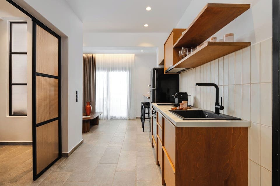 Grand Villa with Sea View | Private kitchen | Espresso maker, coffee/tea maker, electric kettle, coffee grinder