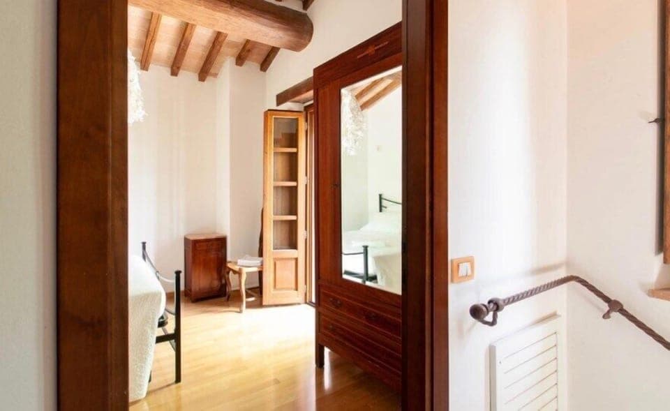 Il Paradiso Assisi, double bedroom