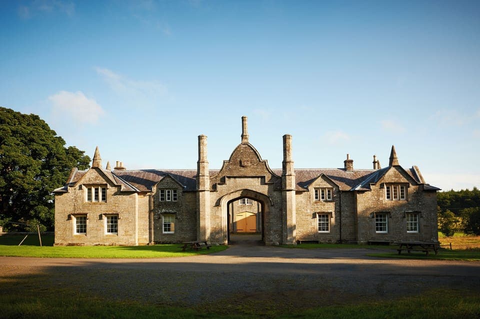 Stable block where Farrer cottage is situated