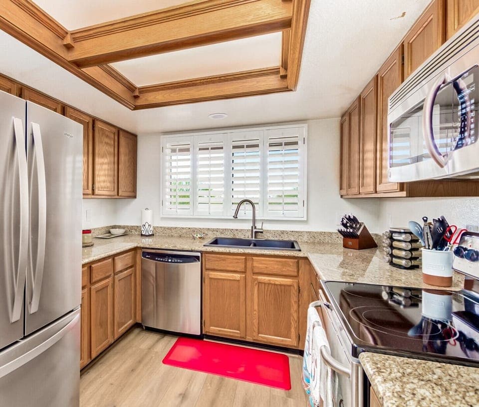 Fun kitchen for cooking and entertaining