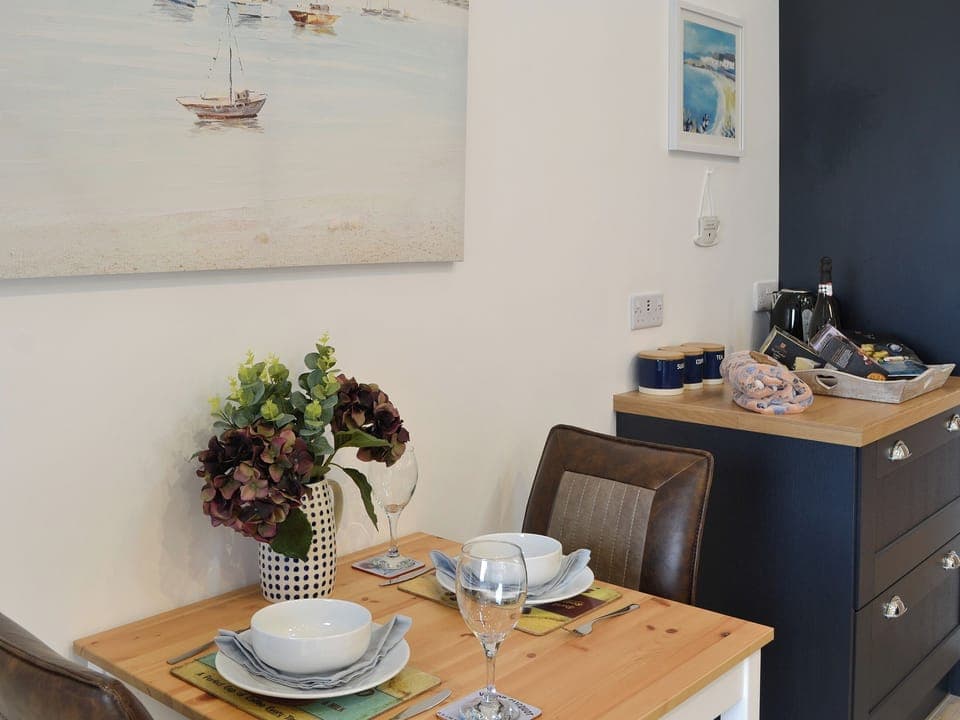 Dining area | The Nook At Balcary, Balcary, near Auchencairn