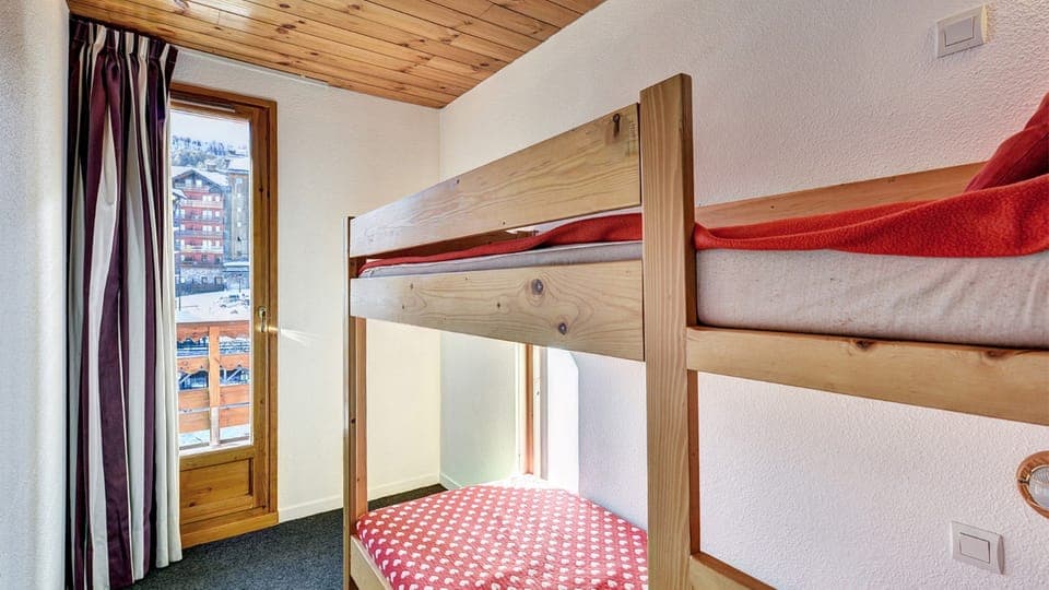Lots of room for the kids in the bunk bed!
