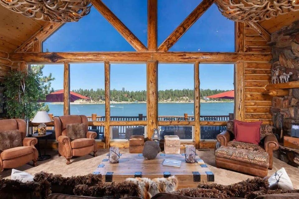 Most Spectacular Lake Front View in Big Bear.