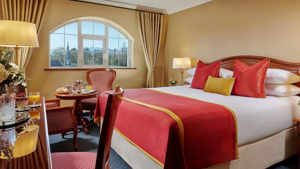 Double | Hypo-allergenic bedding, in-room safe, desk, iron/ironing board